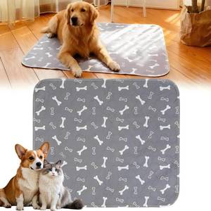 lot 30389 image: Pee Pads with Pheromones, Elite Pads for Cats, Washable Pee Pads for Dogs, Leak-Proof & Anti-Slip Pet Training Pad for Home & Travel(Grey, L 31.5 x 27.6) - Retail $29