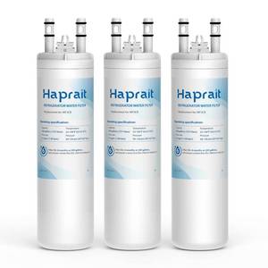 lot 32355 image: WF3CB Water Filter Replacement, HP006 Compatible with Frigidaire WF3CB, Pure Source 3, WF425, 706465, 242069601, 242086201, 242017800, Height 9 inches, 3 Count - Retail $30