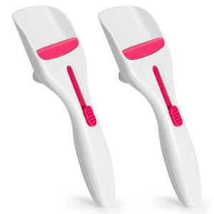 lot 33779 image: Sykexonm 2PCS Cupcake Batter Scoop, One Click Sliding Button Cake Cream Spatulas for Elegant Baking, Pastry & Cake Decorating, ABS and TPE Material - Retail $10