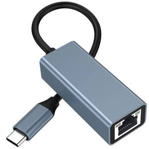 lot 33792 image: USB C to Ethernet Adapter, Driver Free RJ45 to USB C, 100Mbps Type-C Ethernet LAN Network Adapter for MacBook ProAir,for iPhone 15 ProMax, for Dell XPS, for Galaxy S8-S23 - Retail $6