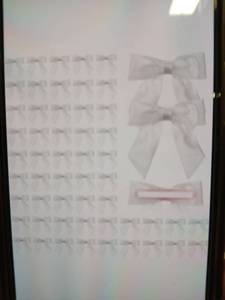 lot 33798 image: Daifunli 60pcs Twist Tie Bows for Treat Bags 3x3in White Satin - Retail $0