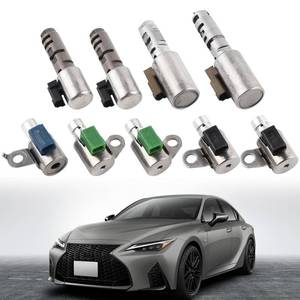 lot 22931 image: COPACHI A760 A761E 9PCS Automatic Transmission Shift Solenoid Compatible with Lexus Tundra IS350 IS250 LS430 LX570 GS430 2004-2017 A760 A761E A960E AB60E AB60F Refurbished Parts - Retail $139