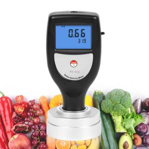 lot 23018 image: AMTAST Water Activity Meter Portable Water Activity Tester Fruit and Vegetable Safety Tester Smart Food Water Activity Tester for Beef Jerky Freeze Dried Food, Range 01.0aw (Model WA-60A)