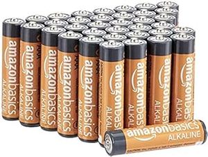 lot 23052 image: Amazon Basics 36 Count (Pack of 1) AAA High-Performance Alkaline Batteries, 10-Year Shelf Life, Easy to Open Value Pack (B00LH3DMUO)