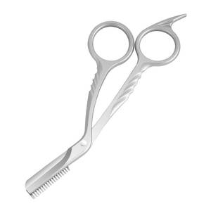 lot 30403 image: PyDESA eyebrow trimming scissors with comb, eyebrow styling and makeup tools, womens gifts - Retail $17