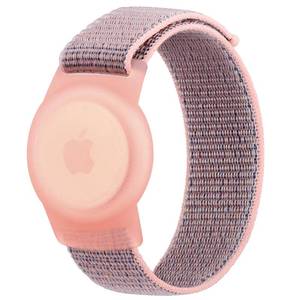 lot 30759 image: Vancle Kids Wristband for Apple AirTag, Protective Case for Air Tag GPS Tracker Holder with Nylon Bracelet, Adjustable Anti Lost Watch Band for Toddler Baby Children Elders - Retail $7