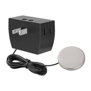 lot 33949 image: DEWENWILS Touch Dimmer Switch, Touch Pad Control with 3 Levels of Dimming, Dimmable LEDCFL Lights, and Incandescent Bulbs, Extension Cord, 1 Pack, ETL Listed, Black - Retail $12