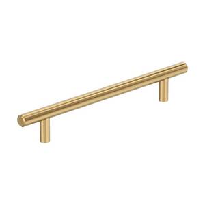 lot 42557 image: Amerock BP40520CZ Champagne Bronze Cabinet Pull  6-516 inch (160 mm) Center to Center Cabinet Hardware  Bar Pulls  Furniture Hardware  Drawer Pull - Retail $6