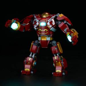 lot 42569 image: VONADO LED Light Kit Compatible with Lego The Hulkbuster 76247, DIY Lighting Compatible with Hulkbuster Lego The Battle of Wakanda (No Lego Model,ONLY Light) - Retail $20