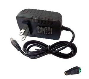 lot 42570 image: MTYTOT 5V 3A DC Power Supply Adapter AC 100V240V to DC 5Volt Power Supply 3A 15W Converter 5.5X 2.5mm Plug 5Volt 3Amp 2A 1A Power Adapter for 5V LED Lights Security Camera Security System - Retail $7