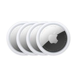 lot 42574 image: Apple AirTag (2nd Generation) - 4 Pack Tracker for Keychain, Wallet, and More Locator with Sound Simple One-Tap Setup with iPhone or iPad Key Finder with up to 1.5X Precision Finding Range - Retail $99