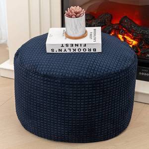 lot 1007 image: Asuprui Supportive Pouf Ottoman Foot Rest Elevate Your Living Room Decor with Lightweight Pouf Filler Modern Foam Stuffed Poof Perfect to Rest Your Feet 20x12 Inches