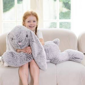 lot 1134 image: BENINY Large Bunny Stuffed Animal 31, Giant Easter Rabbit Plush Toy for Girls Boys Kids, Big Cuddly Pillow Gift for Girl Chirstmas Birthday