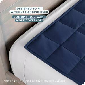 lot 1236 image: Bare Home 20 Lb Weighted Blanket