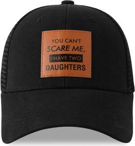 lot 7211 image: Fathers Day Birthday Gifts from Daughter for Dad,Funny Dad Gifts,Snapback Trucker Hat for Men Black
