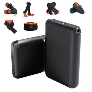 lot 1088 image: 1 Pair 7.4V 2A 3000mAh Li-Polymer Rechargeable Battery Pack, Batteries for Battery Heated Glove with 3.5mm Female DC Jack for Heated Gloves, Heated Slippers, Heated Socks, Heated Scarf ��Heated Insoles - Retail $29