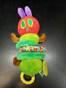 lot 1180 image: Eric Carle Very Hungry Caterpillar Stacking Activity Toy - Retail $16