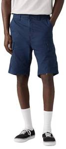 lot 2100 image: Levis Mens Carrier Cargo Shorts, (New) Dress Blues (Non-Stretch), 38 Black - Retail $55