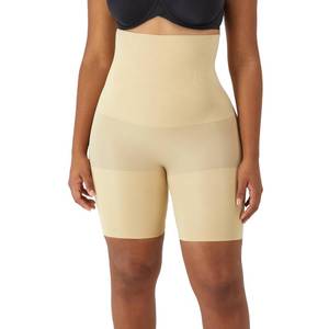 lot 2104 image: Maidenform womens Waist Slimmer thigh shapewear, Latte Lift, Medium US - Retail $41