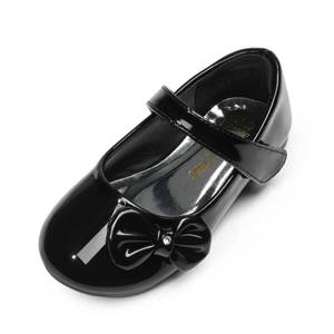 lot 2138 image: DREAM PAIRS Toddler Girls Dress Shoes Mary Jane Flats, Girls School Uniform Flats Bow Ballerina Shoes,Size 7 Toddler,BlackPat,Angel-5 - Retail $20