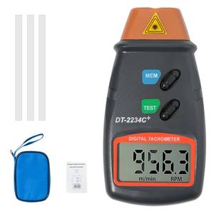 lot 142 image: GRDM Portable Digital Laser Tachometer with Wide Measuring Range, 5-Digit Display Non Contact Tachometer for Motor Maintenance or Model Cars - Retail $15