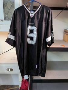 lot 89 image: Dallas Cowboys NFL Jersey Number 9 Black