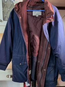 lot 100 image: London Fog Mens Trench Coat with Zip-Out Liner