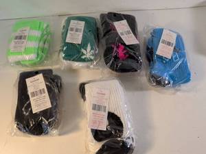lot 117 image: Epic Sports Crew Socks Bundle - Various Colors and Designs