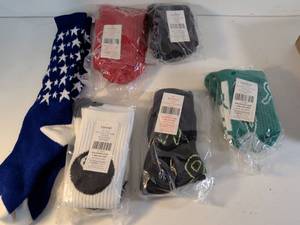 lot 118 image: Mixed Lot of Athletic Crew and Knee High Socks