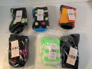lot 123 image: Assorted Athletic Crew and Knee High Socks