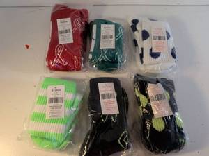 lot 130 image: Sports Socks Collection - Athletic Crew and Knee High Socks