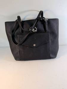 lot 169 image: Michael Kors Black Saffiano Leather Tote Bag