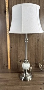 lot 103 image: Chrome Table Lamp