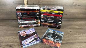 lot 174 image: Action Movie DVD Collection Bundle