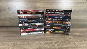 lot 183 image: Large DVD Movie Collection Bundle - Action, Thriller, and Drama Films