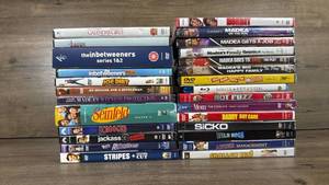 lot 195 image: Mixed DVD and Blu-ray Movie Collection Lot