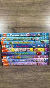 lot 197 image: Nick Jr Childrens DVD Collection Bundle - 9 Movies Including Dora Explorer Series