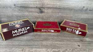 lot 282 image: Classic Cigar Boxes Muriel Magnum and Rol-Tan Collection