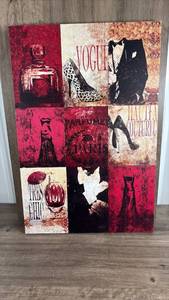 lot 376 image: Fashion Paris Wall Art Canvas Print
