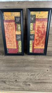 lot 393 image: Christian Scripture Framed Wall Art Set