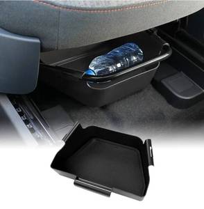 lot 57635 image: Under-Seat Storage Box for Ford Maverick Manual Seat 2026 2022-2025, Front Row Manual Seat Underseat Organizer Accessories - Retail $30