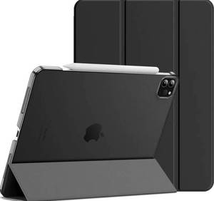 lot 57637 image: Case or iPad Pro 11-Inch, 2022202120202018 Model, Compatible with Pencil, Cover Auto WakeSleep (Black) - Retail $10