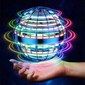 lot 57675 image: AI Flying Orb Ball Toy, Cosmic Globe Boomerang Hover Ball Galactic Fidget Spinner, Cool Stuff Toys for 6 7 8 9 10 11 12 Year Old Boys Girls Teens Indoor Outdoor Toys - Retail $26