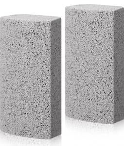 lot 57692 image: Loopeer 2 Pcs Pet Hair Remover Pumice Stone for Dog Cat Hair Removal Cleaning Pet Fur Stone 6 Inch Dog Fur Cleaning Tool for Car Interior Bedding Carpet Couch Furniture(3.74 x 2 x 1.6 in) - Retail $10