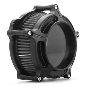 lot 57741 image: Harley Davidson air cleaner filter sportster Touring street glide road king electra Dyna Softail motorcycle air intake (Black- Gray filter, A-For Sportster XL models) - Retail $89