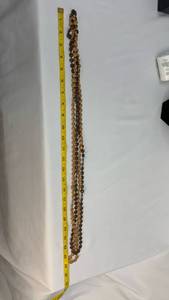 lot 5406 image: Long Bead Necklace Set