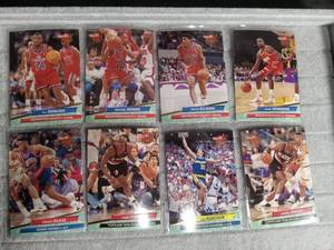 lot 5031 image: 1992-93 Fleer Ultra NBA Basketball Cards Collection