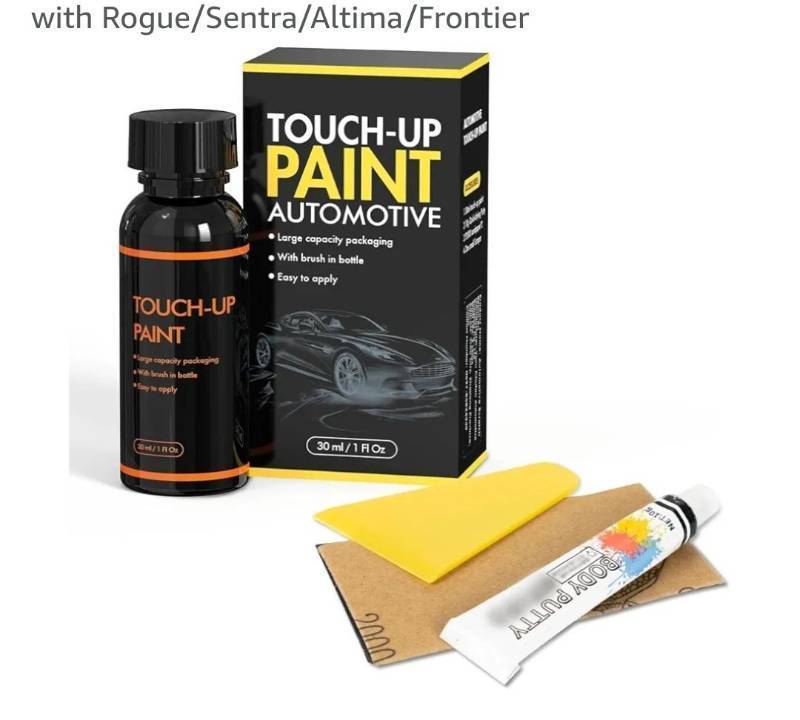 lot 62770 image: Automotive Touch-Up Paint Kit for Nissan Rogue Sentra Altima Frontier, ivory - Retail $17