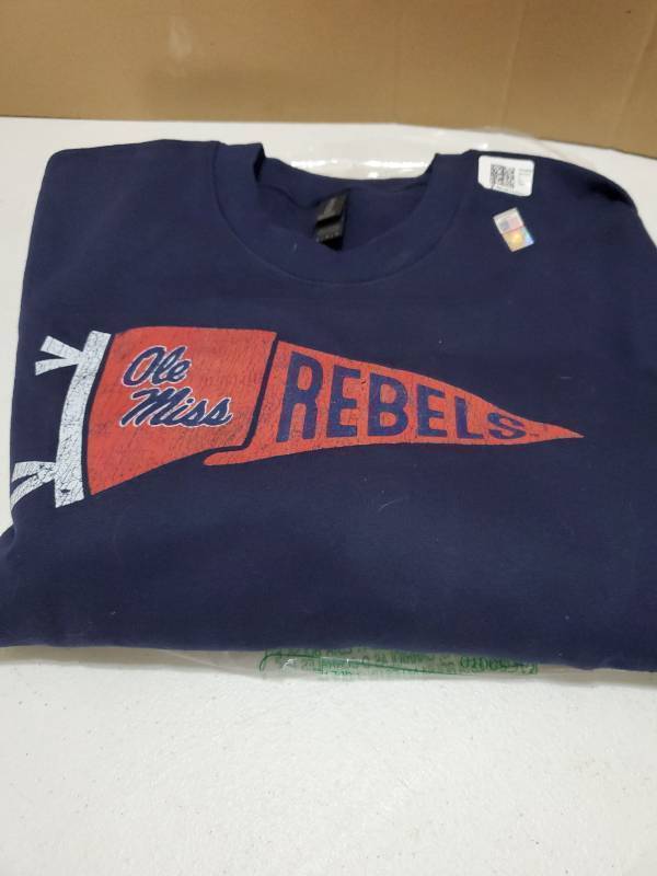 lot 56105 image: Sweatshirt, Adult Unisex, Navy Blue, Medium - Retail $24