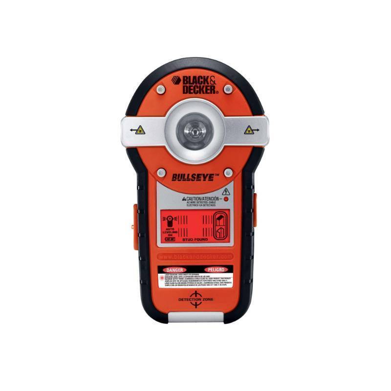 lot 26521 image: BLACKDECKER Line Laser, Auto-leveling with Stud Finder (BDL190S). LASER DOES NOT WORK. STUD FINDER WORKS. - Retail $54